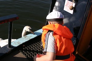 Lifejackets on a Canal Boat Holiday